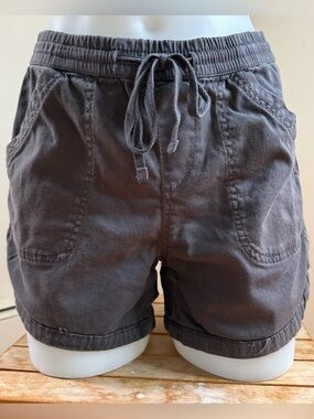 Women's Distressed Drawstring Shorts